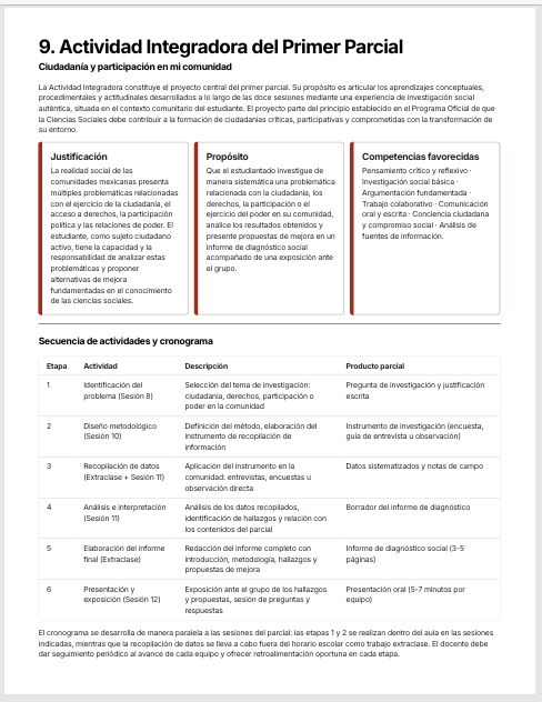 Planeaciones Didácticas Ciencias Sociales I Bachillerato MCCEMS (Plan 2025) | Programa Analítico y Planeaciones Editables en Word 4 Planeaciones Didácticas Ciencias Sociales I Bachillerato MCCEMS (Plan 2025) | Programa Analítico y Planeaciones Editables en Word - Image 4