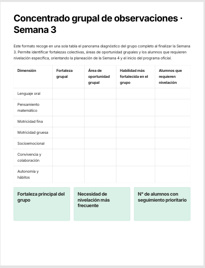 Kit Inicio de Ciclo Escolar 2026-2027 · 3° de Preescolar · Planeación Diagnóstica, Formatos Docentes y Cuaderno de Actividades Editable NEM 4 Kit Inicio de Ciclo Escolar 2026-2027 · 3° de Preescolar · Planeación Diagnóstica, Formatos Docentes y Cuaderno de Actividades Editable NEM - Image 4