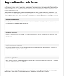 Bitácora de la Comunidad de Aprendizaje Editable en Word | Formatos para la Reflexión, el Seguimiento y la Documentación del Trabajo Colaborativo 9 Imagen 3 177