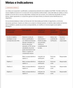 Programa Escolar de Mejora Continua Secundaria Editable en Word | PEMC NEM 2026-2027 Basado en Orientaciones SEP 8 Imagen 3 195