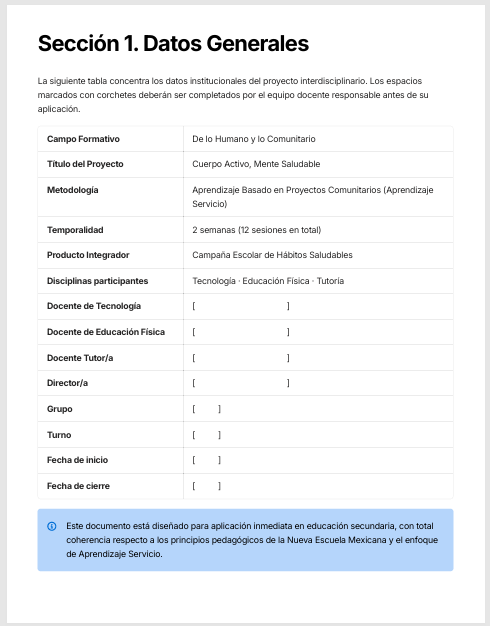 Planeaciones Interdisciplinarias NEM 1° Secundaria 2026-2027 | De lo Humano y lo Comunitario – Todo el Ciclo Escolar Mes por Mes 4 Planeaciones Interdisciplinarias NEM 1° Secundaria 2026-2027 | De lo Humano y lo Comunitario – Todo el Ciclo Escolar Mes por Mes - Image 4