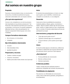 Sistema Integral para la Enseñanza en Preescolar 1er Grado: Desarrollo y Seguimiento del Aprendizaje NEM 2026-2027 10 Imagen 3 209
