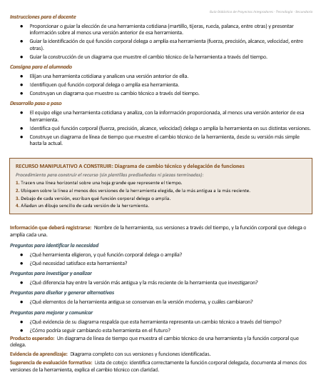 Proyectos Integradores de Tecnología para Secundaria | NEM 2026-2027 | Word Editable 4 Proyectos Integradores de Tecnología para Secundaria | NEM 2026-2027 | Word Editable - Image 4