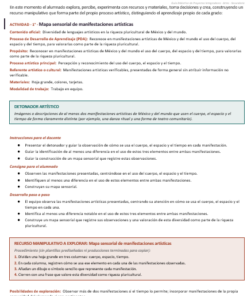 Proyectos Integradores de Artes para Secundaria | NEM 2026-2027 | Word Editable 9 Imagen 3 245