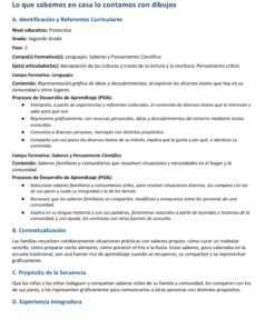 Secuencias Didácticas para Preescolar Segundo Grado | Planeaciones NEM 2026-2027 | Word Editable 9 Imagen 3 247
