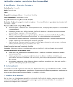 Secuencias Didácticas para Preescolar Tercer Grado | Planeaciones NEM 2026-2027 | Word Editable 9 Imagen 3 248