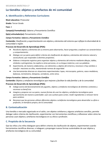 Secuencias Didácticas para Preescolar Tercer Grado | Planeaciones NEM 2026-2027 | Word Editable 4 Secuencias Didácticas para Preescolar Tercer Grado | Planeaciones NEM 2026-2027 | Word Editable - Image 4