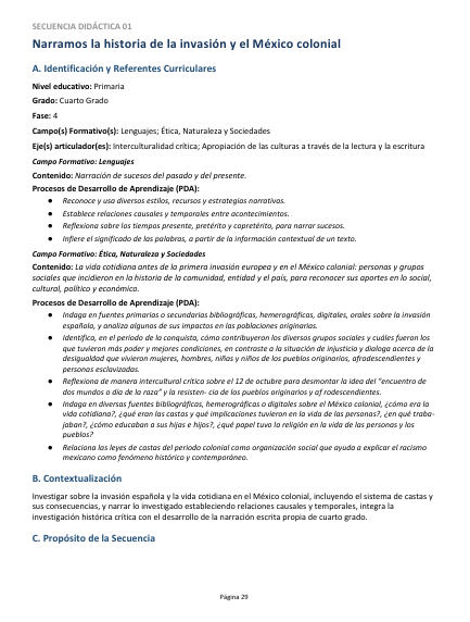 Secuencias Didácticas para Primaria Cuarto Grado | Planeaciones NEM 2026-2027 | Word Editable 4 Secuencias Didácticas para Primaria Cuarto Grado | Planeaciones NEM 2026-2027 | Word Editable - Image 4