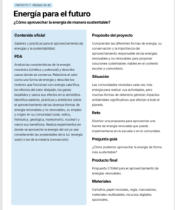 Cuadernillo de Proyectos STEAM Física 2.º de Secundaria | NEM 2026-2027 | PDF + Word Editable 10 Imagen 3 264
