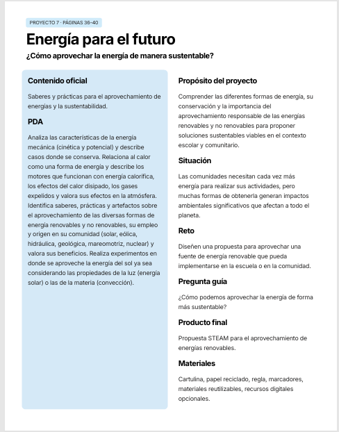Cuadernillo de Proyectos STEAM Física 2.º de Secundaria | NEM 2026-2027 | PDF + Word Editable 4 Cuadernillo de Proyectos STEAM Física 2.º de Secundaria | NEM 2026-2027 | PDF + Word Editable - Image 4