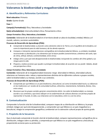 Secuencias Didácticas para Primaria Quinto Grado | Planeaciones NEM 2026-2027 | Word Editable 4 Secuencias Didácticas para Primaria Quinto Grado | Planeaciones NEM 2026-2027 | Word Editable - Image 4