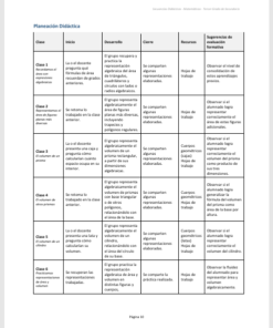 Secuencias Didácticas para Matemáticas Tercer Grado de Secundaria | Planeaciones NEM 2026-2027 | Word Editable 9 Imagen 3 281