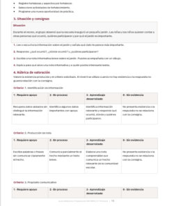 Cuadernillo de Preparación para EIA NEM 2.º Primaria 2026-2027 | Guía Docente, Rúbricas y Mapa Curricular | Word Editable 8 Imagen 3 316