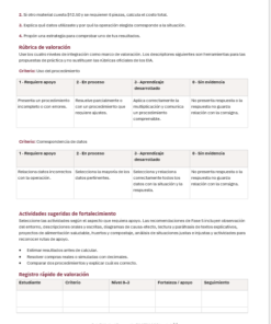 Ejercicios Integradores del Aprendizaje EIA 6.º Primaria 2026-2027 | Preparación, Evaluación y Retroalimentación | Word Editable 8 Imagen 3 322