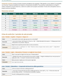 Planeaciones NEM Telesecundaria 3° Grado 2026-2027 | Programa Analítico y Planeación Mensual | Word Editable 10 Imagen 3 330