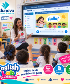 English Lab Preescolar 1°, 2° y 3° Grado | Inglés Interactivo con Planeaciones, Clases y Recursos 7 Imagen 3 335