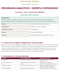 CTE Preescolar Primera Sesión Ordinaria Septiembre 2026-2027 | Productos Contestados y Editables 11 Imagen 3 336