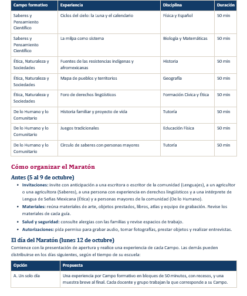 Efemérides y Maratón por la Lectura y las Artes Octubre 2026-2027 | Secundaria 1.º, 2.º y 3.º Grado 8 Imagen 3 341