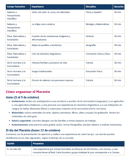 Efemérides y Maratón por la Lectura y las Artes Octubre 2026-2027 | Secundaria 1.º, 2.º y 3.º Grado 4 Efemérides y Maratón por la Lectura y las Artes Octubre 2026-2027 | Secundaria 1.º, 2.º y 3.º Grado - Imagen 4