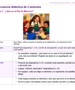 Kit Día de Muertos para Preescolar | Ofrenda Escolar y Actividades 11 Imagen 3 345