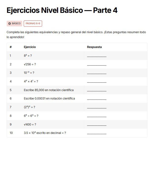 Cuadernillos de Reforzamiento – Matemáticas 3° de Secundaria 4 Cuadernillos de Reforzamiento – Matemáticas 3° de Secundaria - Image 4