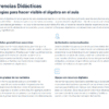 Captura de pantalla de una guía educativa en español titulada 
