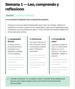 Kit Cierre de Ciclo 5° Primaria NEM | Planeación, Actividades, Evaluación y Evidencias Editable (Word) 10 Una hoja de ejercicios en español titulada