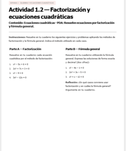 Una hoja de trabajo titulada 