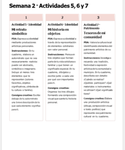 Un documento en español titulado 