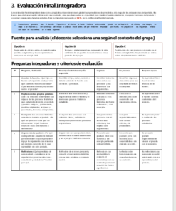 Un documento titulado 