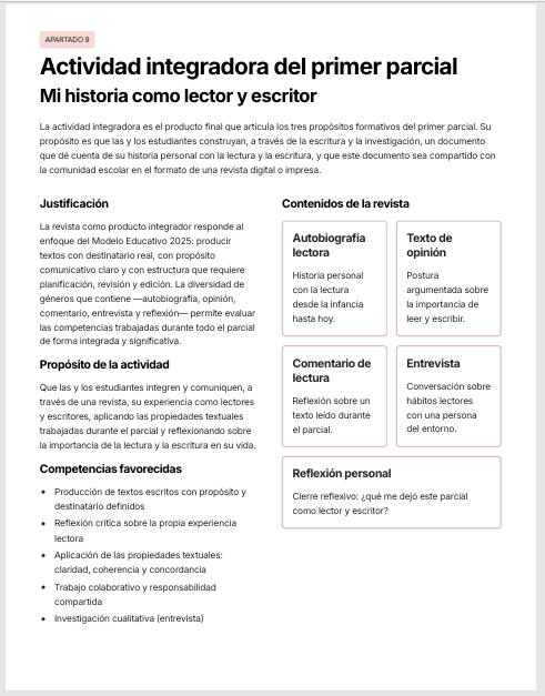 Planeaciones Didácticas Lengua y Comunicación I Bachillerato MCCEMS (Plan 2025) | Programa Analítico y Planeaciones Editables en Word 5 Planeaciones Didácticas Lengua y Comunicación I Bachillerato MCCEMS (Plan 2025) | Programa Analítico y Planeaciones Editables en Word - Image 5