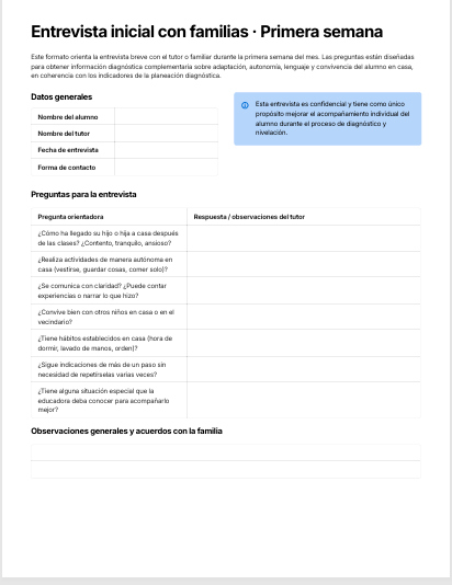Kit Inicio de Ciclo Escolar 2026-2027 · 2° de Preescolar · Planeación Diagnóstica, Formatos Docentes y Cuaderno de Actividades Editable NEM 5 Kit Inicio de Ciclo Escolar 2026-2027 · 2° de Preescolar · Planeación Diagnóstica, Formatos Docentes y Cuaderno de Actividades Editable NEM - Image 5