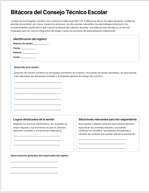 Seguimiento del Consejo Técnico Escolar Editable en Word | Formatos para Acuerdos, Evidencias y Mejora Continua 5 Seguimiento del Consejo Técnico Escolar Editable en Word | Formatos para Acuerdos, Evidencias y Mejora Continua - Image 5