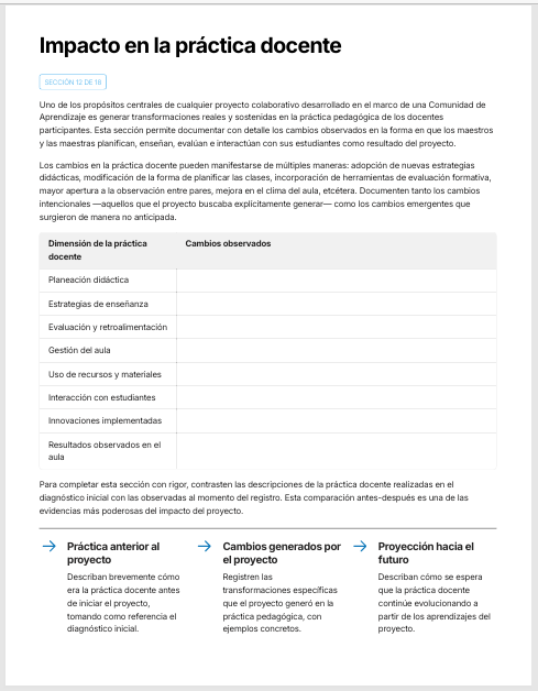 Planeador de Proyectos Colaborativos para Comunidades de Aprendizaje Editable en Word | Formatos para Diseñar, Gestionar y Evaluar Proyectos de Mejora Educativa 5 Planeador de Proyectos Colaborativos para Comunidades de Aprendizaje Editable en Word | Formatos para Diseñar, Gestionar y Evaluar Proyectos de Mejora Educativa - Image 5