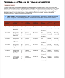 Programa Analítico Educación Secundaria NEM 2026-2027 Editable en Word | Fase 6 Basado en Programa Sintético SEP 9 Imagen 4 190