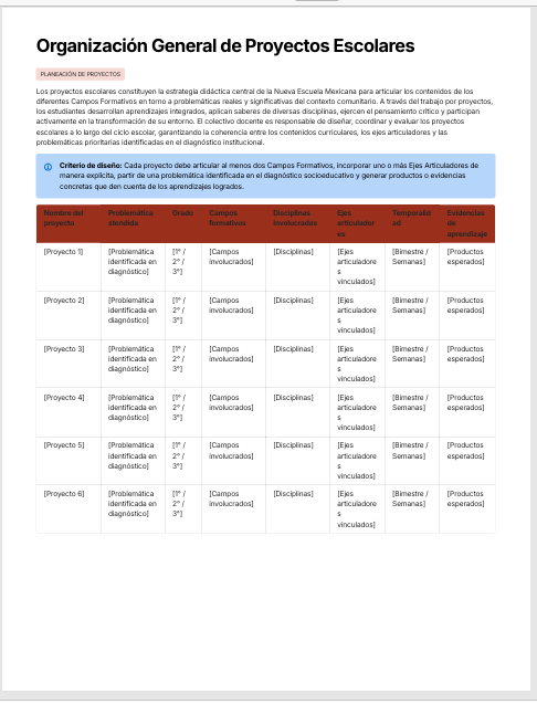 Programa Analítico Educación Secundaria NEM 2026-2027 Editable en Word | Fase 6 Basado en Programa Sintético SEP 5 Programa Analítico Educación Secundaria NEM 2026-2027 Editable en Word | Fase 6 Basado en Programa Sintético SEP - Image 5