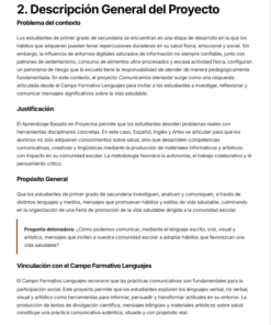 Planeaciones Interdisciplinarias NEM Lenguajes 1° Secundaria 2026-2027 | Todo el Ciclo Escolar Mes por Mes 13 Imagen 4 201