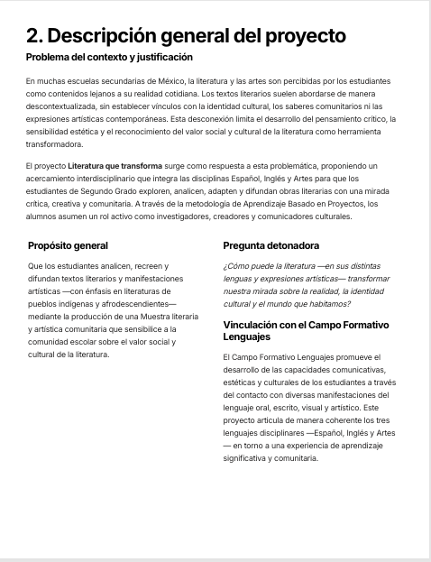 Planeaciones Interdisciplinarias NEM Lenguajes 2° Secundaria 2026-2027 | Todo el Ciclo Escolar Mes por Mes 5 Planeaciones Interdisciplinarias NEM Lenguajes 2° Secundaria 2026-2027 | Todo el Ciclo Escolar Mes por Mes - Image 5