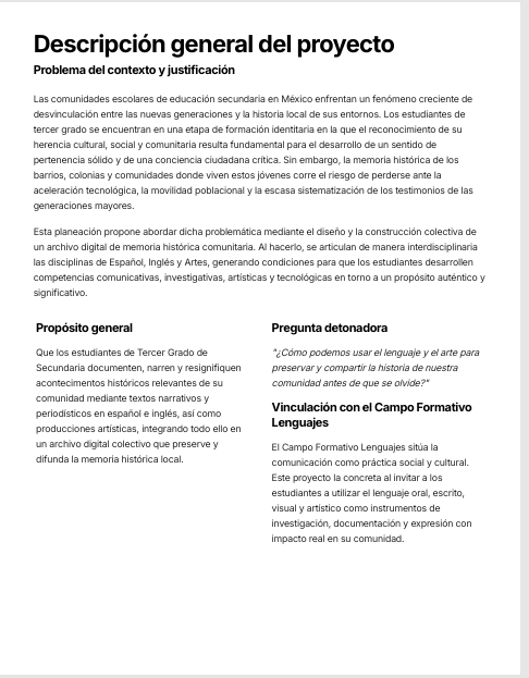 Planeaciones Interdisciplinarias NEM Lenguajes 3° Secundaria 2026-2027 | Todo el Ciclo Escolar Mes por Mes 5 Planeaciones Interdisciplinarias NEM Lenguajes 3° Secundaria 2026-2027 | Todo el Ciclo Escolar Mes por Mes - Image 5