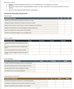 Proyectos Integradores de Español para Secundaria | NEM 2026-2027 | Word Editable 9 Imagen 4 225