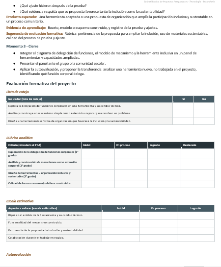 Proyectos Integradores de Tecnología para Secundaria | NEM 2026-2027 | Word Editable 5 Proyectos Integradores de Tecnología para Secundaria | NEM 2026-2027 | Word Editable - Image 5