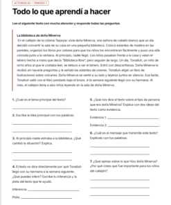 Cuadernillo de Comprensión Lectora 3.º de Primaria | NEM 2026-2027 | PDF + Word Editable 9 Imagen 4 243