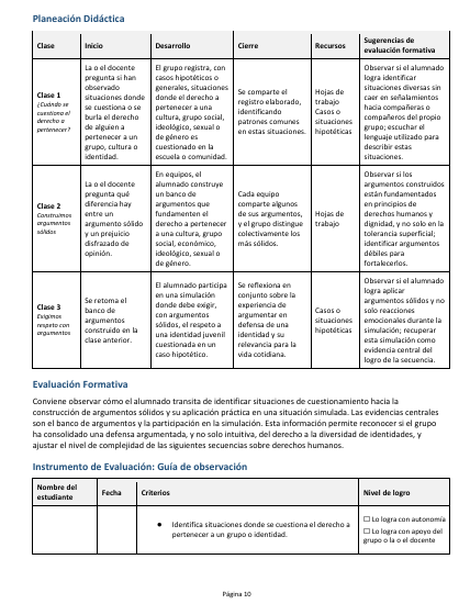 Secuencias Didácticas para Formación Cívica y Ética Segundo Grado de Secundaria | Planeaciones NEM 2026-2027 | Word Editable 5 Secuencias Didácticas para Formación Cívica y Ética Segundo Grado de Secundaria | Planeaciones NEM 2026-2027 | Word Editable - Image 5