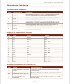 Banco de Actividades NEM Química 3° de Secundaria 2026.-2027 | Recurso Integral para el Docente | Word Editable 10 Imagen 4 280