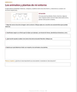 Cuadernillo de Preparación para EIA NEM 1.º Primaria 2026-2027 | Guía Docente, Rúbricas y Mapa Curricular | Word Editable 9 Imagen 4 306