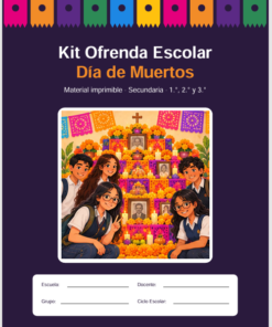 Kit Día de Muertos para Secundaria | Ofrenda Escolar, Calaveritas y Actividades 11 Imagen 4 334