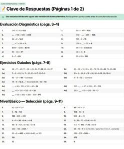 Cuadernillos de Reforzamiento – Matemáticas 1° de Secundaria 9 Imagen 4 37