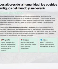 Historia 1° Secundaria Planeación Premium Anual 16 Imagen 4 40