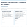 Cuadernillos de Recuperación Académica Quinto Grado de Primaria | Paquete Completo 3 Periodos + Recuperación Final | PDF Imprimible 11 Ficha de ejercicios Bloque 2: Matemáticas con problemas en contexto, retos creativos y espacios para las respuestas.