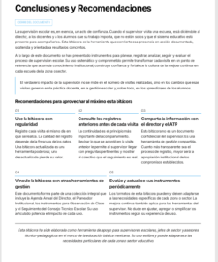 Bitácora de Visitas de Supervisión Escolar Editable en Word | Formatos para Registro, Seguimiento y Acompañamiento Pedagógico 11 Imagen 5 112